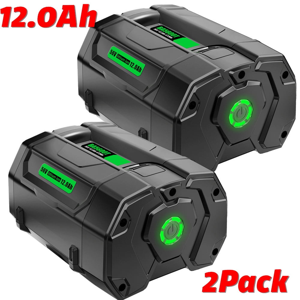 2Pack Ba2800t For Ego 56V 12.0Ah 56 Volt Ba1400 Power Lithium Ion Battery Ba2240 Ba1120