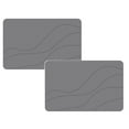 thumbnail image 1 of 2Pack Bath Mat Stone Bath Mat Diatomaceous Earth Quick Drying Shower Mats Water Absorbing Rug Outside Shower Diatomaceous Earth Stone Material Carpet Home Decor, 1 of 6