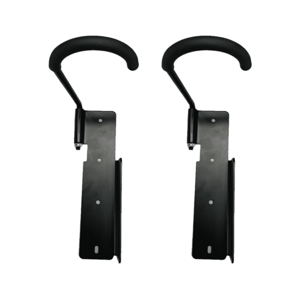 Concord Heavy Duty Bicycle J Hooks, Powder Coated, Limit 50lbs, 2 Pack, 11  D x 5 H x 1 W, 0.6 lbs