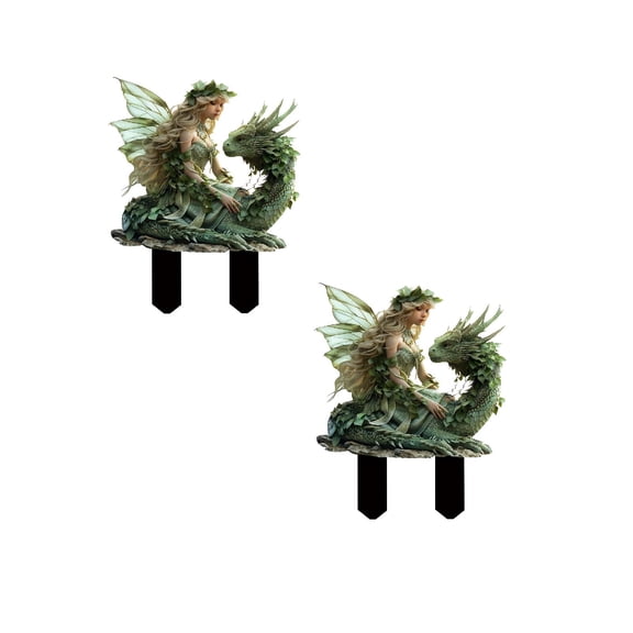 2Pack Bohemian Fairy Flower Pot Decoration Fairy Planter Flower Pots Fairy Garden Accessories Acrylic Bohemian Flower Pot For Your Home Or Garden Card Slot Home Decor