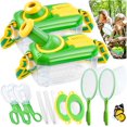 thumbnail image 1 of 2Pack Bug Catcher for Kids Insect Catching Kit 360 °   Rotating Viewing Angle with Butterfly Net Tweezer Magnifying Glass Clamp Outdoor Explorer Activities for Age 3-5 5-8 8-12, 1 of 10