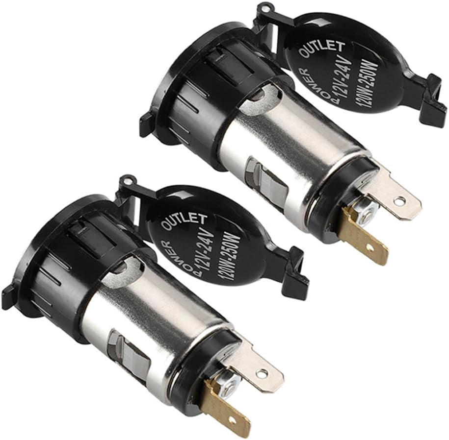 2Pack Car Cigarette Lighter Socket, Juerly Cigarette Lighter Splitter ...