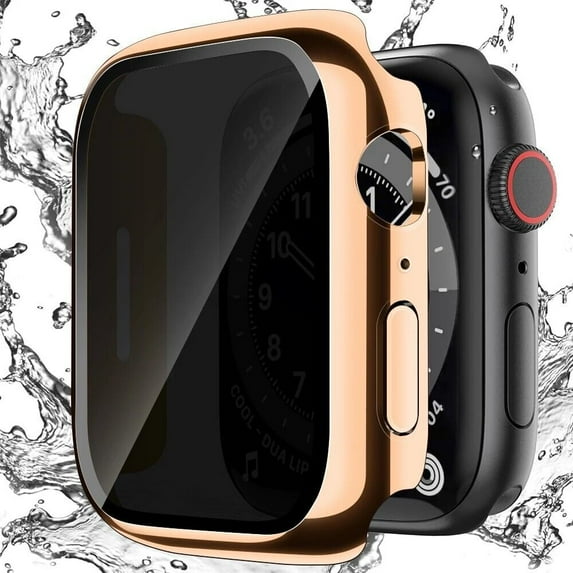 2Pack Case for Apple Watch Screen Protector 42mm 46mm 40mm 44mm 41mm 45mm 38mm Series 10 9 8 7 6 5 4 3 SE/2,Soft TPU Screen Protector Film +Full Protection Face Cover Bumper Case for iWatch Cover