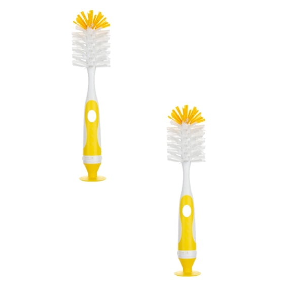 2Pack Children Pacifier Brush Milk Bottle Water Cup Cleaning Brush Can Stand Milk Bottle Brush Function Two In One Cleaning Brush Cleaning Brush Home Decor