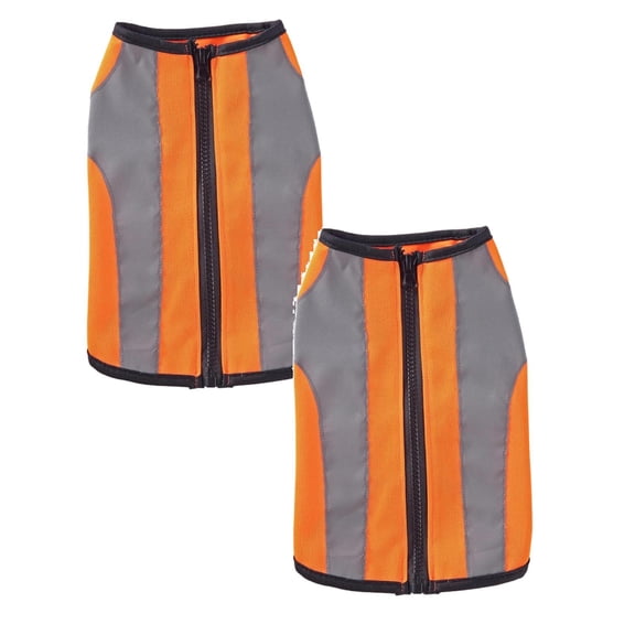 2Pack Clearance Sale! Dog Reflective Vest High Visibility Reflective High Visibility Luminous Jacket Breathable Training Suit Pet Clothes Birthday Gift For Pet Dog Cat 9.4" x 4.7"