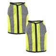 thumbnail image 1 of 2Pack Clearance Sale! Dog Reflective Vest High Visibility Reflective High Visibility Luminous Jacket Breathable Training Suit Pet Clothes Birthday Gift For Pet Dog Cat 9.4" x 4.7", 1 of 4