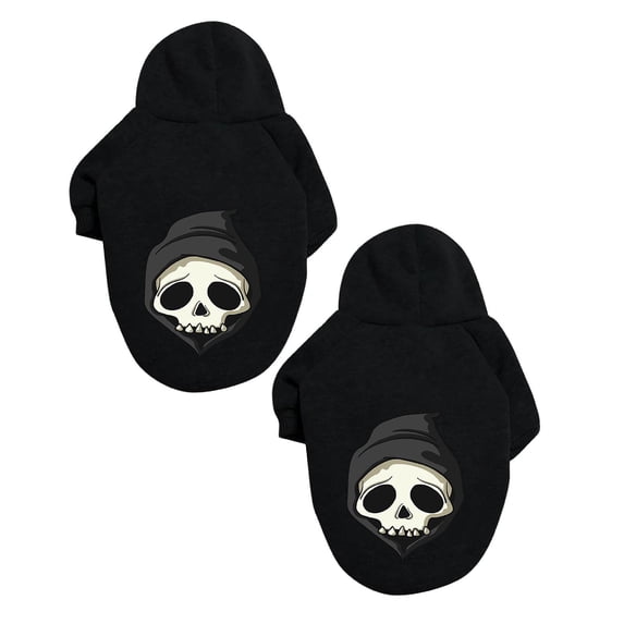 2Pack Clearance Sale! Halloween Skeleton Dog Sweater Pet Pet Sweater Pet Clothes Birthday Gift For Pet Dog Cat XS