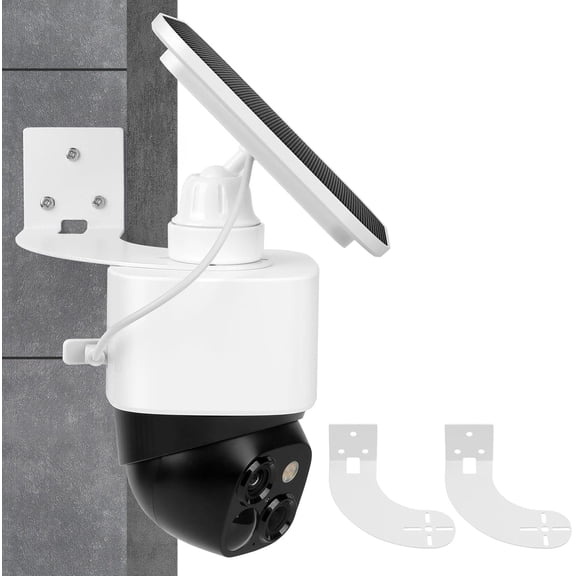 2Pack Corner Wall Mount Bracket for Eufy Security SoloCam S340 and and SoloCam E30,Maximum Coverage of 270 on Both Sides of The House,Extended Corners Mount for Eufy Camera Get The Best View