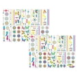 thumbnail image 1 of 2Pack Decorative Stickers For Personalizing Laptops Water Bottles And Journals Durable Vinyl Art Stickers 6.8", 1 of 5