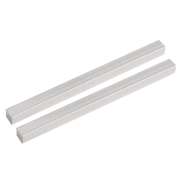 2Pack Door Knob Spindle, 110 x 8mm Door Spindle Replacement Door Handle Parts, Silver
