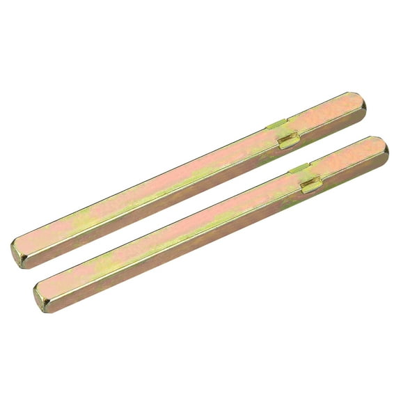 2Pack Door Knob Spindle, 120mm Long Door Spindle Replacement for 25mm Thick Doors