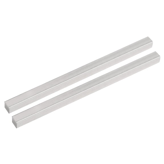 2Pack Door Knob Spindle, 130 x 7mm Door Spindle Replacement Door Handle Parts, Silver