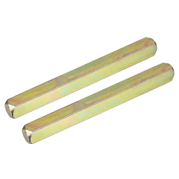 2Pack Door Knob Spindle, 85mm Long Door Spindle Replacement Door Handle Parts, Gold