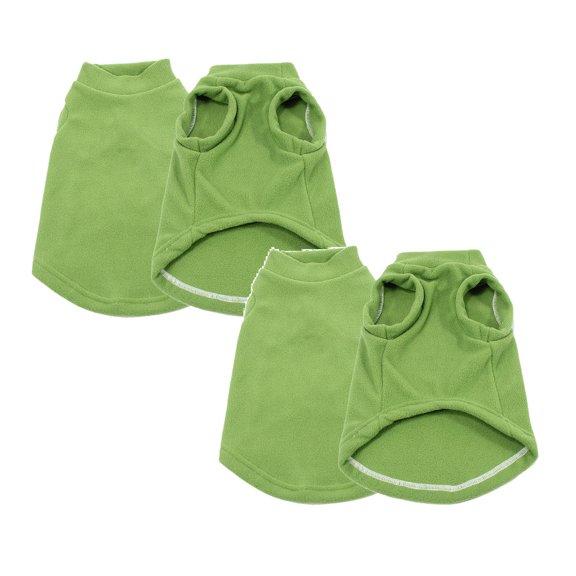 2Pack Cat Vest Thick Cat Shirt For Winter Cold Weather Cat Clothes Soft Cat Winter Coat Cat Sweaters For Cats & Small Dogs Pet Clothes Birthday Gift For Pet Dog Cat 9.8"x9.4"x0.8"