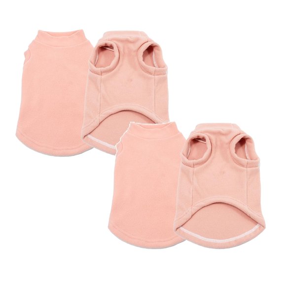 2Pack Fleece Cat Vest Thick Cat Shirt For Winter Cold Weather Cat Clothes Soft Cat Winter Coat Cat Sweaters For Cats & Small Dogs Pet Clothes Birthday Gift For Pet Dog Cat 9.8"x9.4"x0.8"