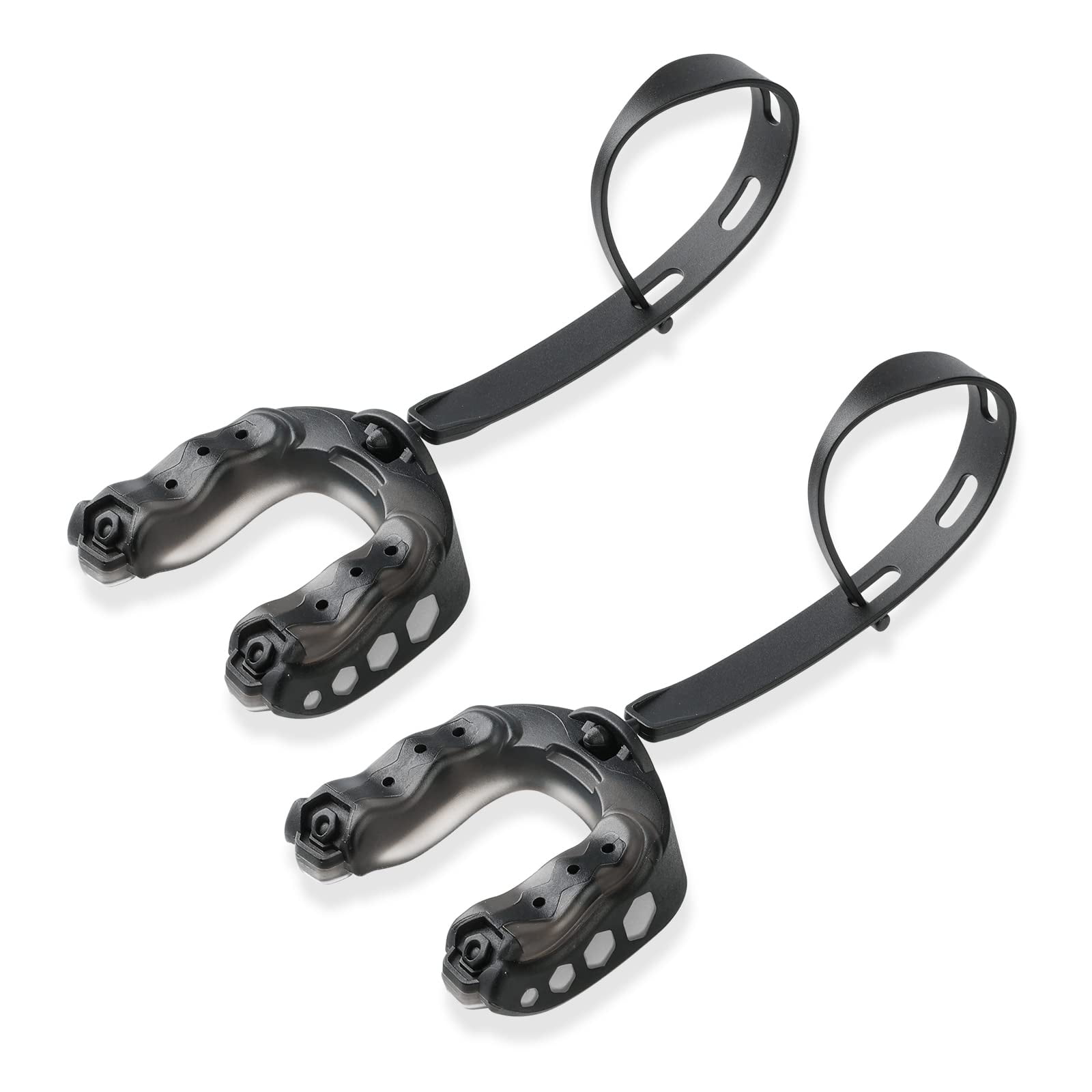 2Pack Football Mouth Guard with Strap, Soft Youth Mouth Guard Professional Sports Mouthguard for