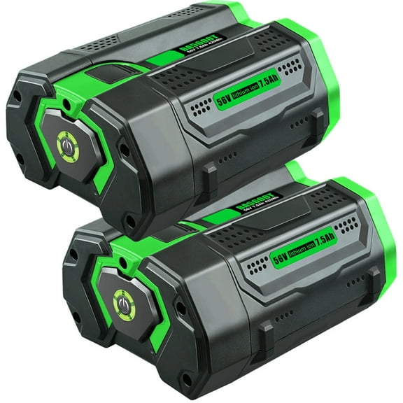 2Pack For EGO Power+ 56V 7.5Ah Lithium-ion Battery BA4200 BA2800T BA2240 BA1400