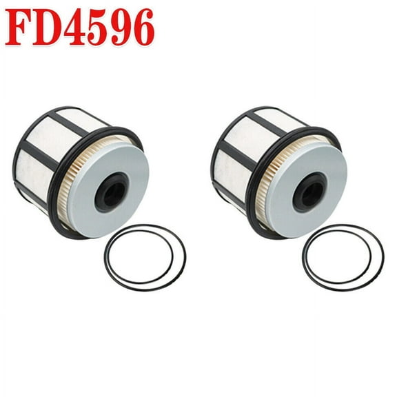 2Pack Fuel Filter FD4596 for 98-03 Ford Super Duty 7.3L Powerstroke Diesel