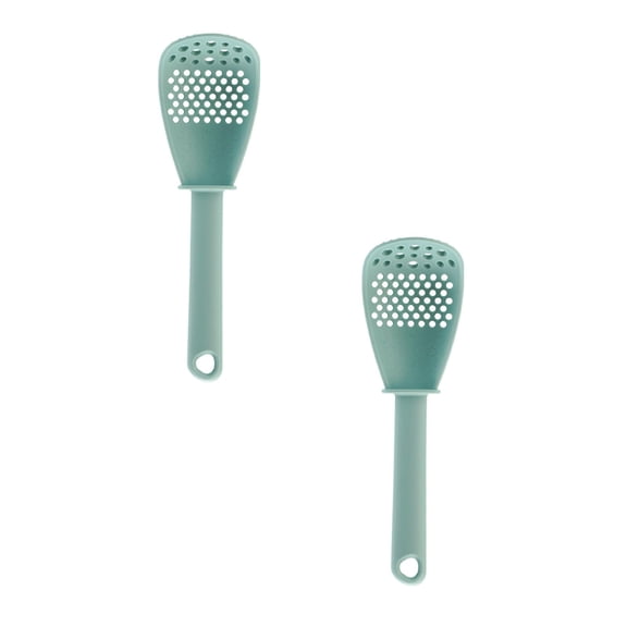 2Pack Functional Kitchen Spoons Slotted Silicone Heat Dishwasher Modern Style Polypropylene Material Tableware Home Decor