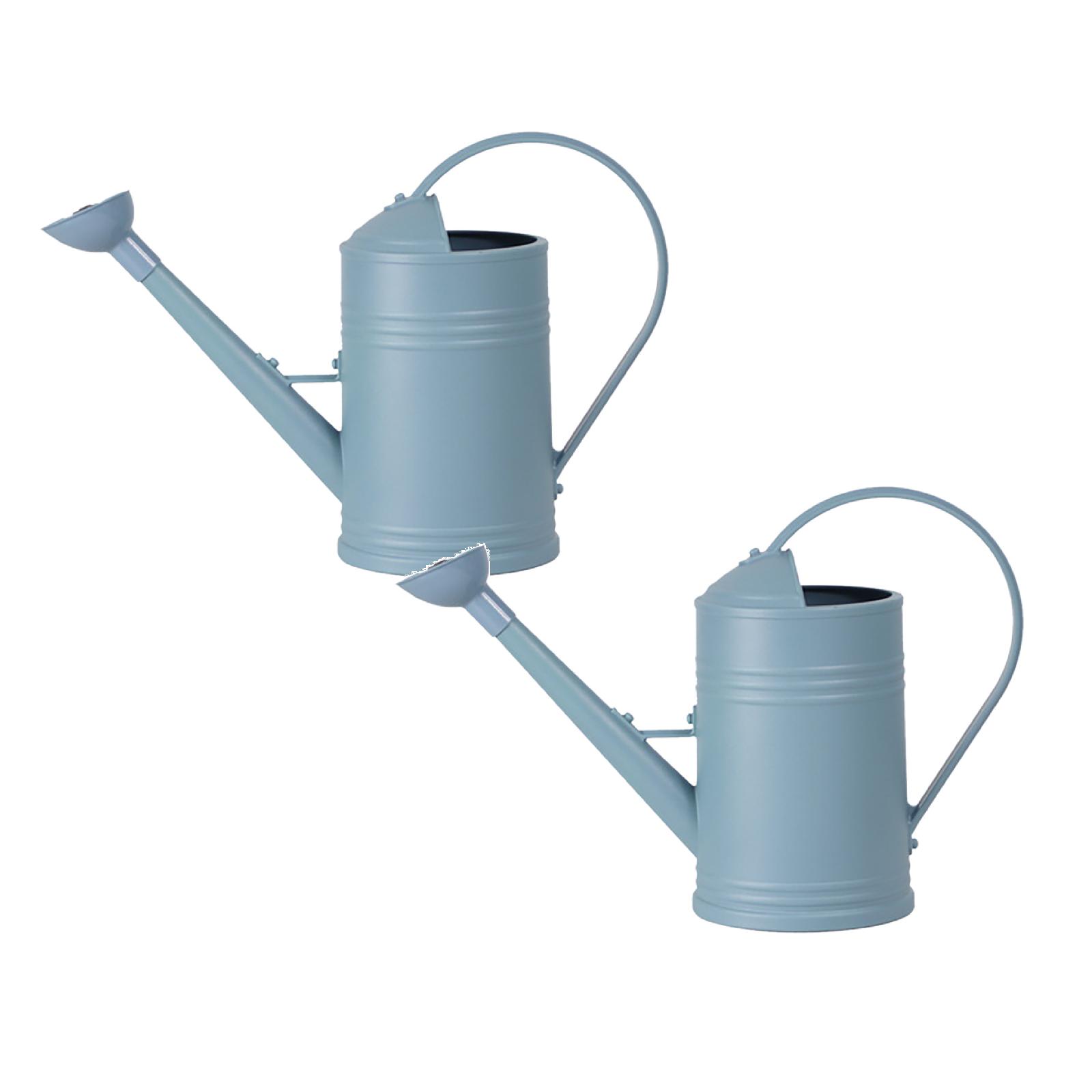 2Pack Gardening Tools Sprinkler Watering 1.8L Imitation Bucket Shower Head Watering Cans Home Decor