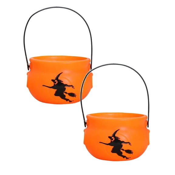 2Pack Halloween Candy Storage For Parties Trick Or Treating And Festive Celebrations Durable Reusable And Food Storage Solution Food Storage Home Decor