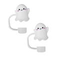 thumbnail image 1 of 2Pack Halloween Straw Cover Cap For Cup Silicone Straw Topper For 30&40 Oz Tumbler With Handle 10Mm 0.4In Proof Reusable Straw Tips Lids For Halloween Gifts. Straw, 1 of 4