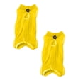 thumbnail image 1 of 2Pack Happy Pet! Cat Recovery Suit For Male Female Dog Abdominal Licking Or Skin Pet Recovery Pajama Suit Soft Fabric For Cats Sanitary Trousers Birthday Gift For Pet Dog Cat L, 1 of 4