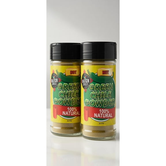 (2Pack) Hatch Green Chile Powder Medium