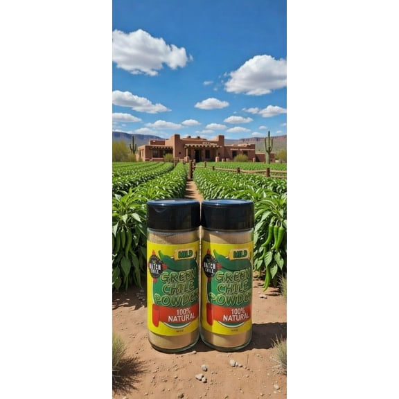 (2Pack) Hatch Green Chile Powder Mild