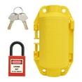 (2Pack) Industrial Electrical Plug Lockout Device Set Universal
