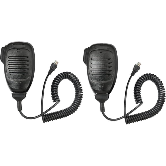 2Pack KMC-35 RJ45 Remote Speaker Microphone 8Pin Dynamic Mobile Radio Mic for Radio NX700 NX800 TK8180 TK7180 TK7360 TK8160 TK-630 TK-730 TK-760 TK-750