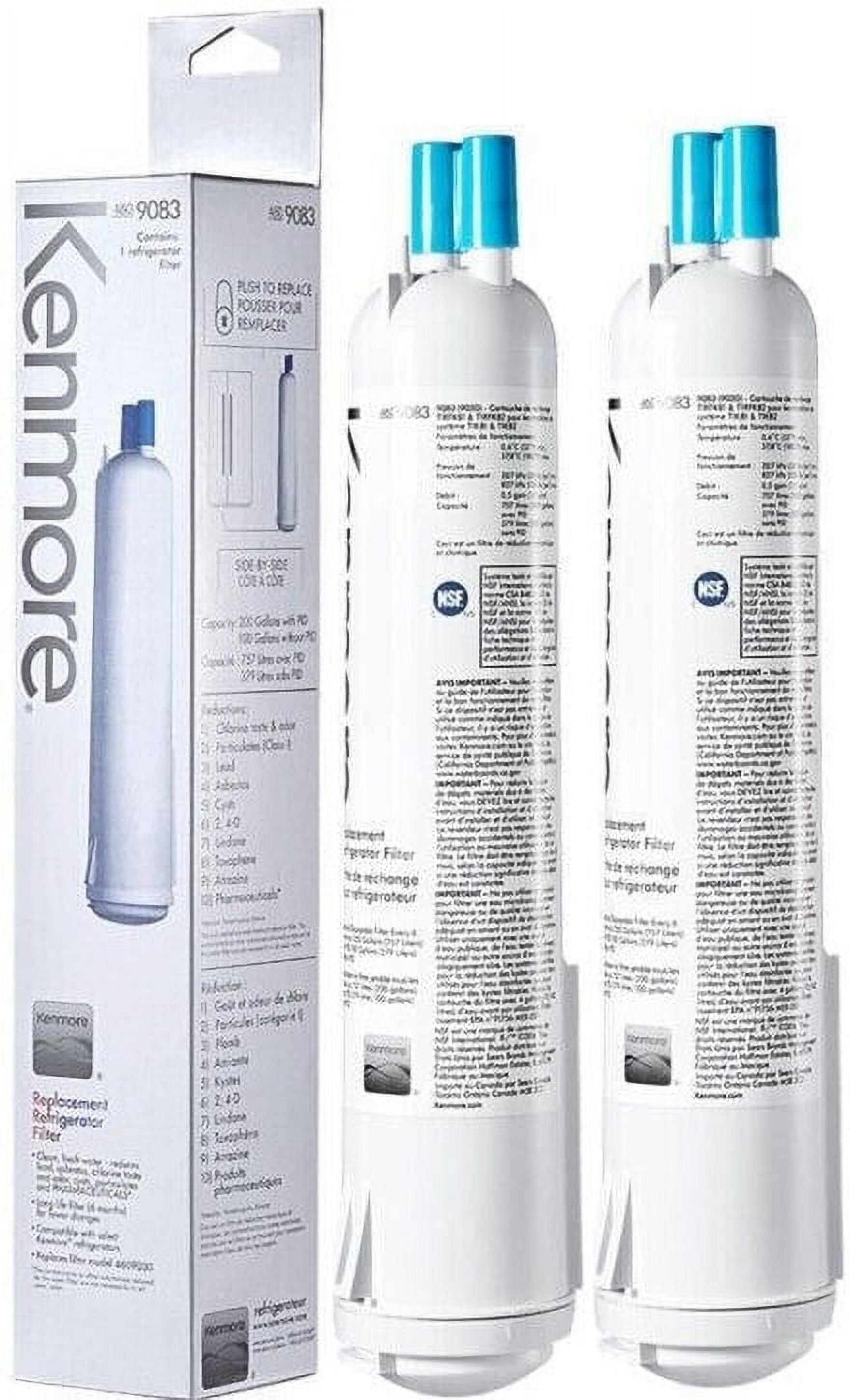 2Pack Kenmore 469083 Refrigerator Water Filter Compatible with Kenmore