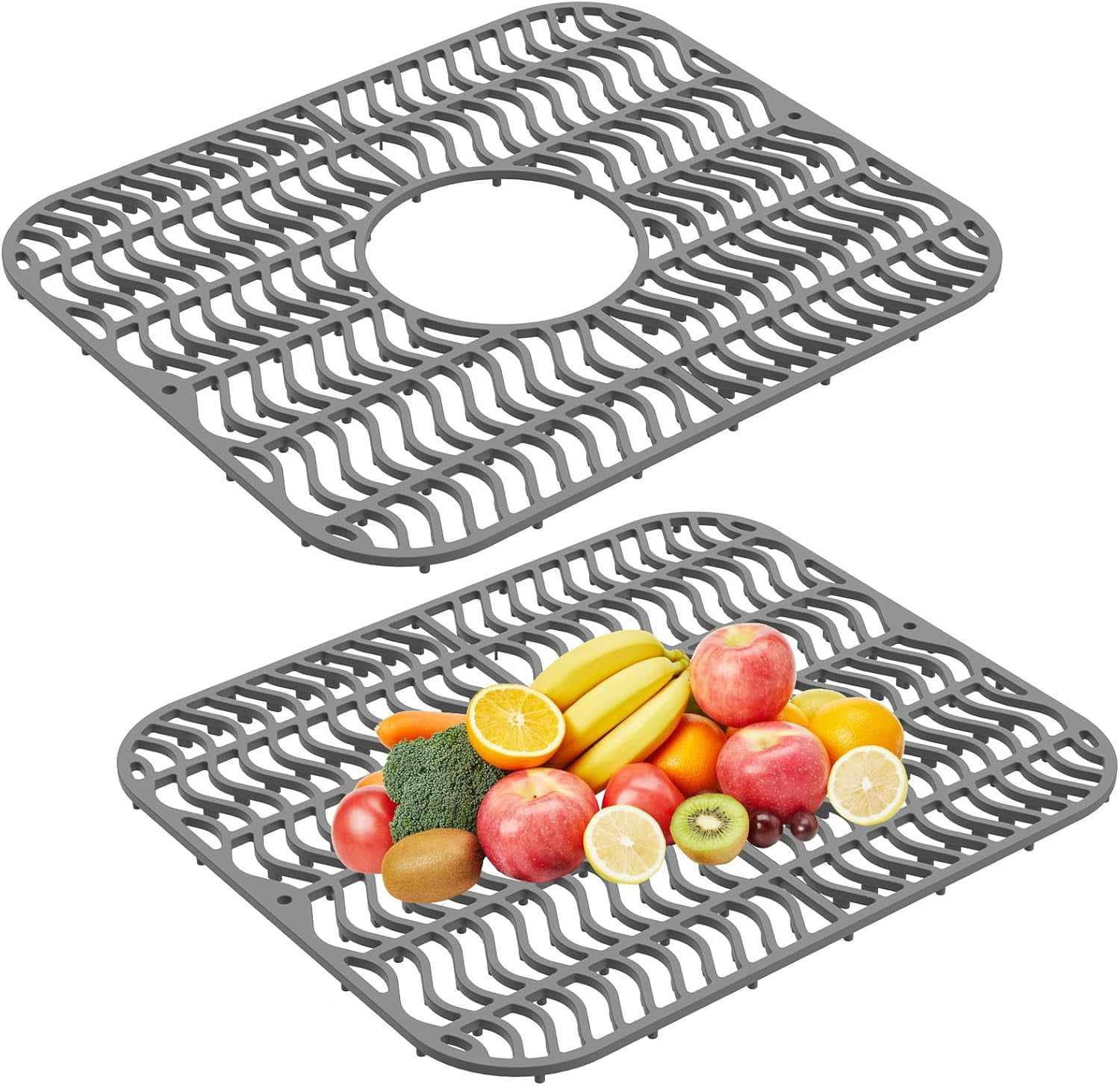 2Pack Kitchen Sink Protectors Sink Protectors Plastic 13