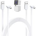2Pack LShape Power Extension Cable Compatible with WYZE Cam Pan V3