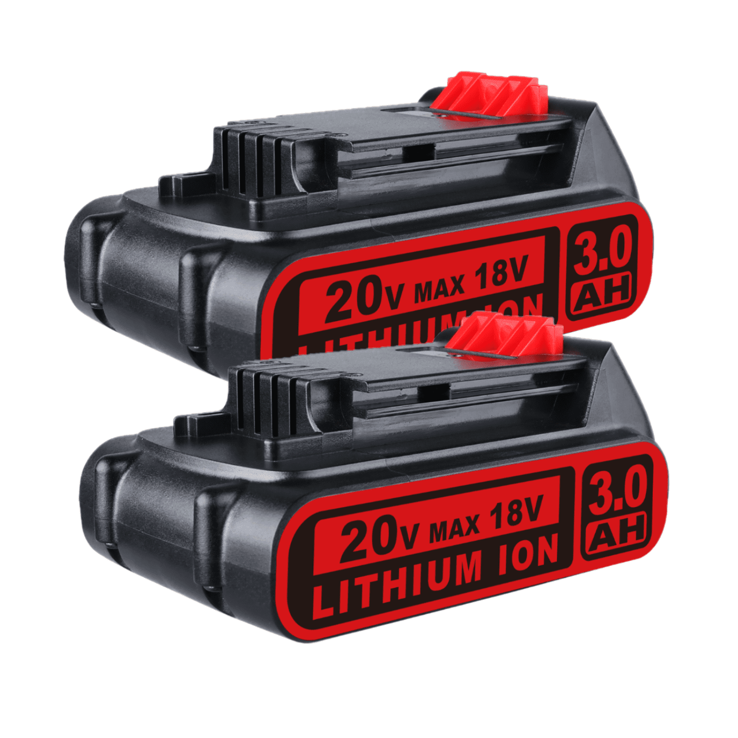 2Pack LBXR20 3.0Ah 20V Replacement for B&D 20v Lithium Battery LBXR20 LBXR20-OPE LB20 LBX20 LBX4020 LB2X4020-OPE