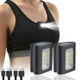 thumbnail image 1 of 2Pack LED Rechargeable  Running Lights Safety Lights, Clip on Night Light for Night Walking, Running, Jogging, 1 of 7
