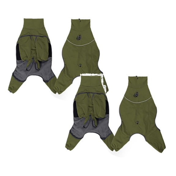 2Pack Large Sized Four Legged Coat Winter And Windproof Coat High Collar With Adjustable Leash Hook Suitable For Medium And Large Sized For Outdoo Pet Clothes Birthday Gift For Pet Dog Cat XL