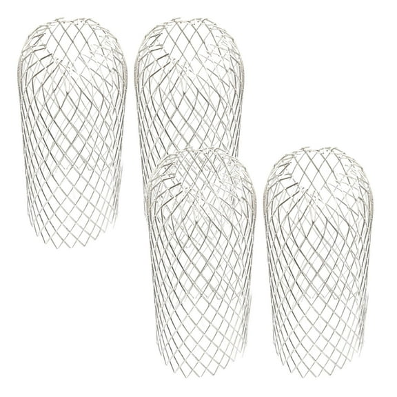 2Pack Leaf Gutter Downspout Filter Guard Mesh Aluminum Screens Guards Mesh Covers Screen Sieve Deflectors Spout Down Screen Strainers Home Decor