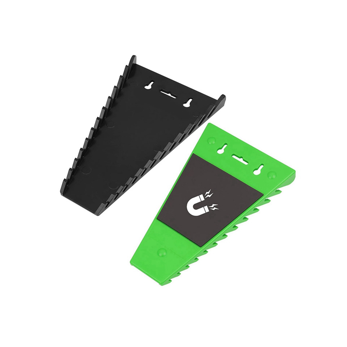 2Pack Wrench Organizer Wrench Rack Tool Trays, Wrench Holder