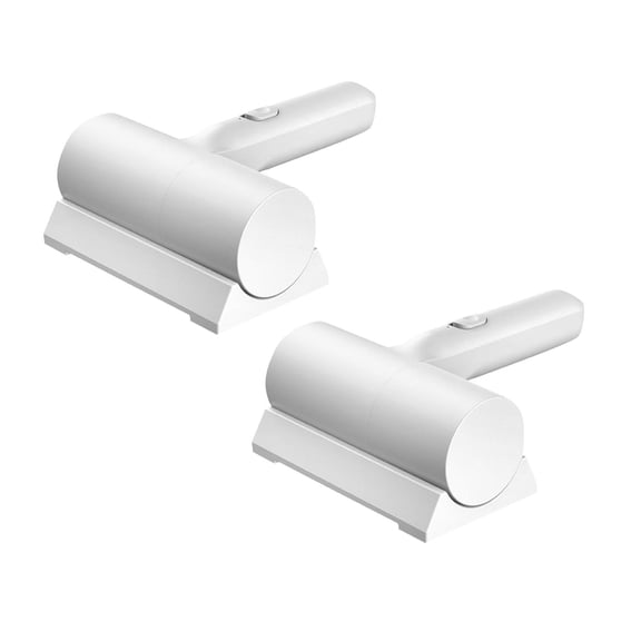 2Pack Mattress Vacuum Cleaner Handheld Bed Vacuum Cleaner Machine Strong Suction High Efficiency Filtration Deep Clean For Bed Pillows Cloth Sofas Sweeping Robot Home Decor