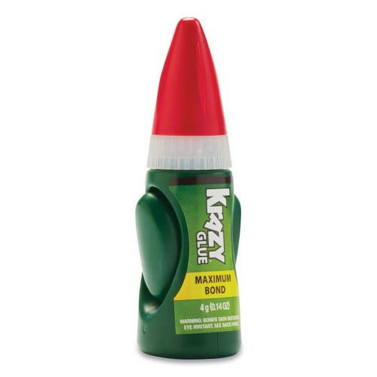 Maximum Bond Krazy Glue EZ Squeeze Gel, 0.14 oz, Dries Clear Maximum Bond Krazy Glue EZ Squeeze Gel, 0.14 oz, Dries Clear