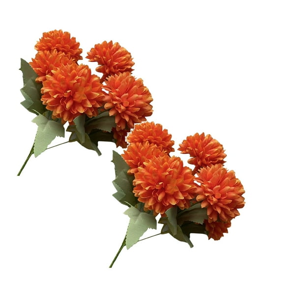 2Pack Mexican Day Of The Dead Bouquet De Los Muertos Decorative Flowers Ornamental Bouquet For Halloween & All Souls' Day Artificial Flowers Home Decor