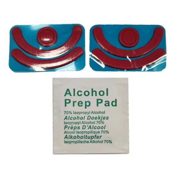 PATIKIL Rounded Curved Edges Mouse Feet Skates Pads 0.8mm For G402 Gaming Mouse Feet Replacement White 7Pcs/1 Set