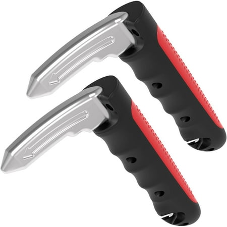 2Pack Multifunction Car Handle Assist for Elderly and Handicapped, 3 in 1 Automotive Door Assist Handle, Seatbelt Cutter, Window Breaker, Car Door Handle for Seniors