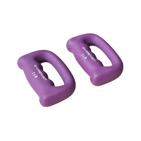 2Pack Neoprene Hand Dumbbells, Portable Weights for Walking Jogging & Cardio Training