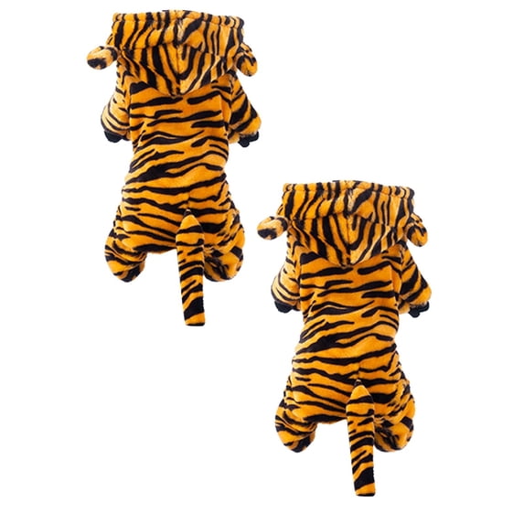 2Pack Offer Countdown! Puppy Clothes Cows Dog Clothes Cattle Clothing Role Playing Clothing Pet Supplies Winter Pajamas Jumpsuits Dog Wool Jackets Pet Clothes Birthday Gift For Pet Dog Cat XL