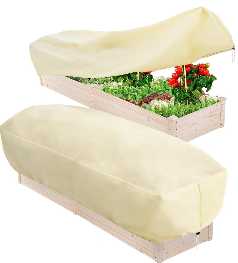2Pack Outdoor Plant Frost Protection Cover,Garden Cold Weather Flower ...