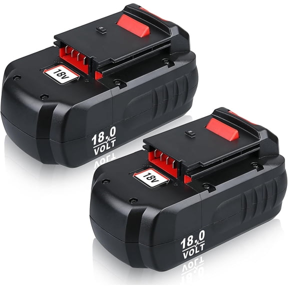 2Pack PC18B 18V 4.8Ah Ni-Mh Replacement for Porter Cable 18V Battery Ni-Mh, Compatible with Porter Cable 18V PC18B-2 PCC489N PCMVC PCXMVC Cordless Power Tools