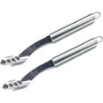 thumbnail image 1 of 2Pack Pepper Corer Tool & Zucchini/Cucumber Corer Newness Stainless Steel Core Deseeder Kitchen Tool with Serrated Slice and Rubber Handle For Roasting Poppers - Kitchen and BBQ Accessories, 1 of 5