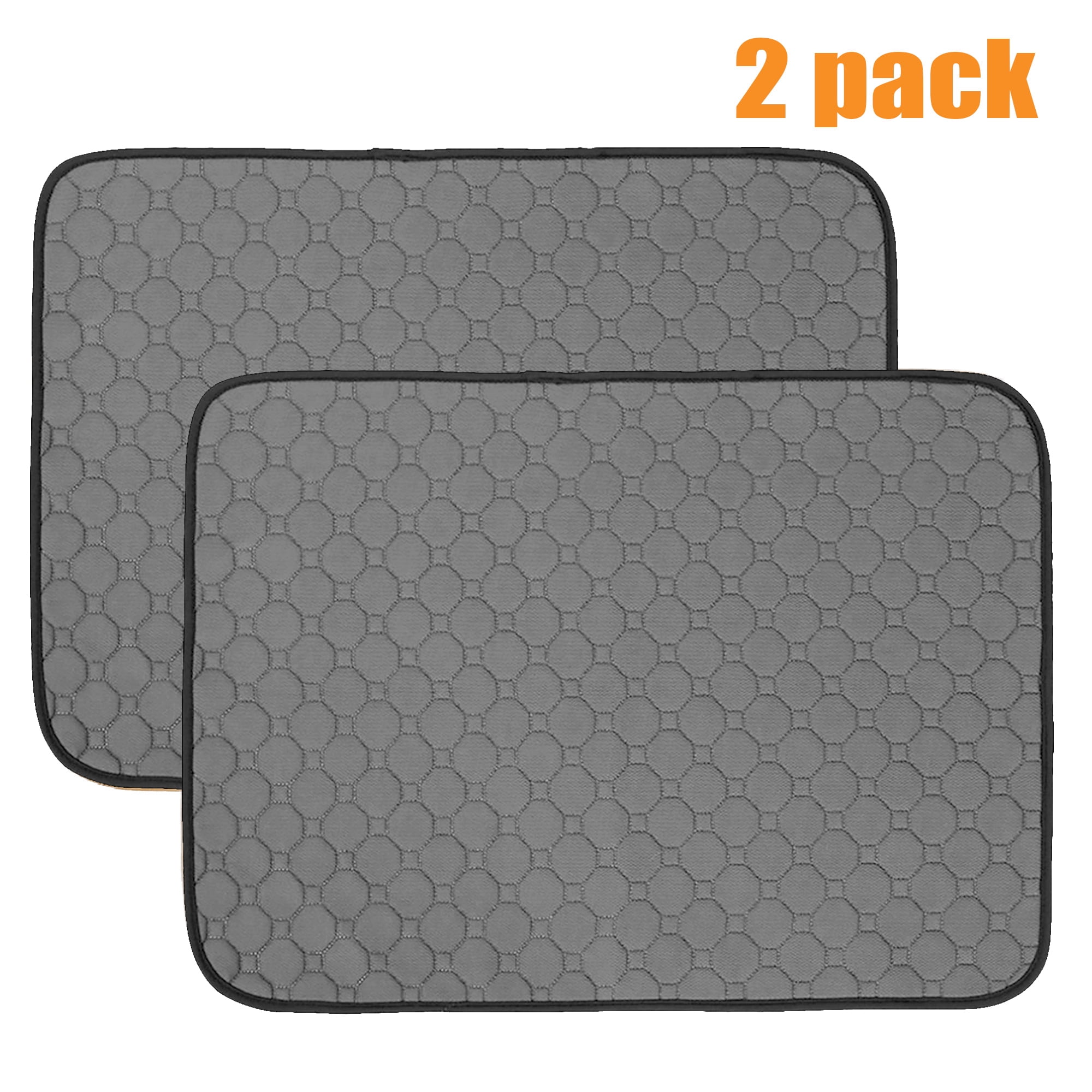 2Pack Pet Dog Puppy Training Pads Waterproof Washable Reusable Dog Pee